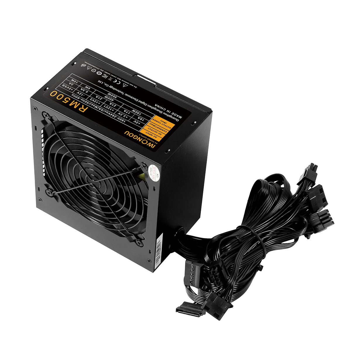 IWONGOU PC Power Supply Unit 500W 600W 750W